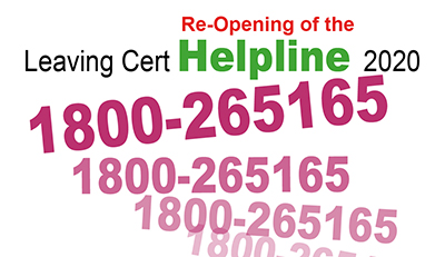 Re-Opening Of The Leaving Cert Helpline 2020 - NPCpp